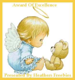Award of Excellence, presented by Heathers Freebies