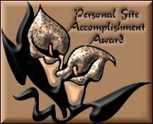 Personal Site Accomplishment Award