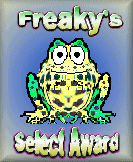 Freaky's Select Award