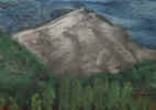 Pastel painting of mountain (30156 bytes)